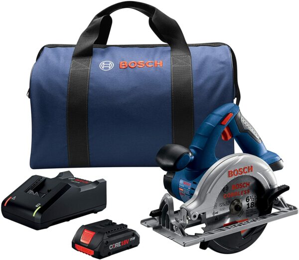 18V 6-1/2 In. Blade Circular Saw Kit with CORE18V 4.0 Ah Compact Battery