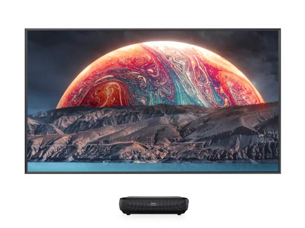 Hisense 120" 4K HDR  Trichroma Laser TV with Screen